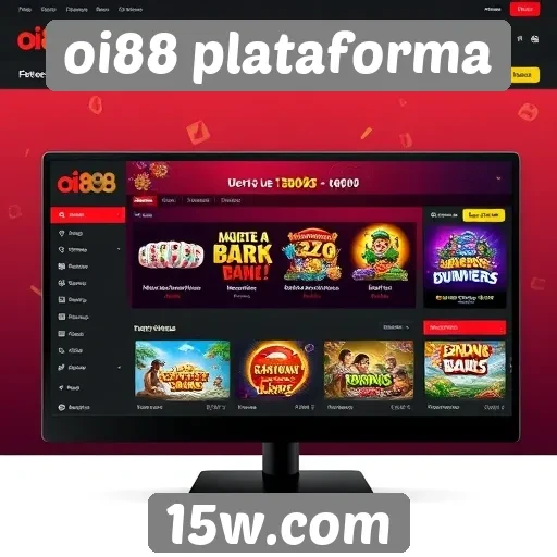 Análise da interface do site oi88 plataforma